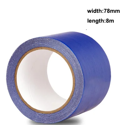 Color : Blue 78mm x8m without 8m Self Adhesive Repair Tape Spinnakers Tents Tarpaulin Repair Patch Water Proof Stickers Camping Accessories