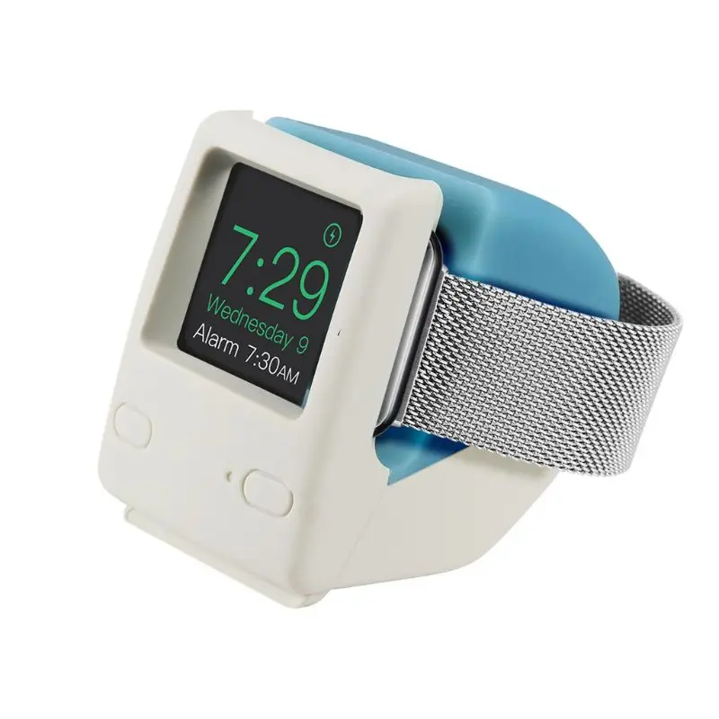 

Universal Silicone Retro Watch Charging Stand Mount For Apple Watch Series 4/3/2/1 for phone holder