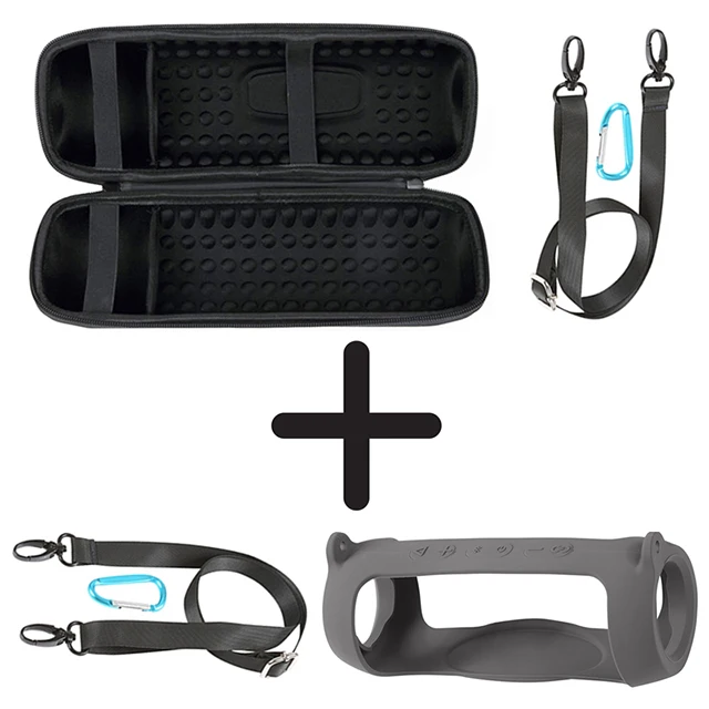Enhanced Travel Storage Case with Soft Silicone Protector
