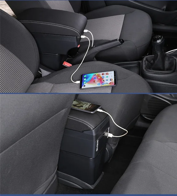 For Mg Zs Armrest Box Arm Elbow Rest Car Center Console Storage Case  Modification Accessories With Usb Interface - Armrests - AliExpress