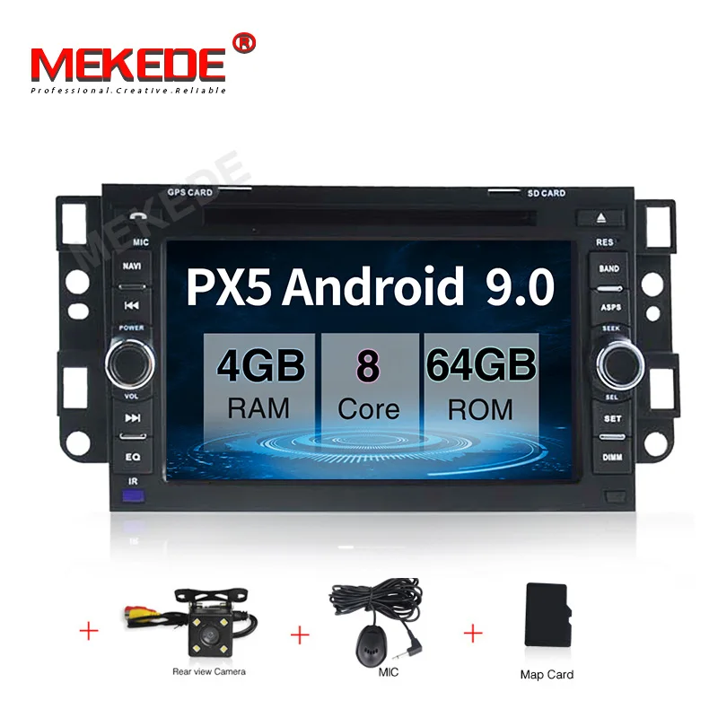 MEKEDE Android 9,0 4+ 64G автомобильный DVD плеер gps навигация для seat leon gps Навигация стерео Авто головное устройство - Цвет: 64G add camera