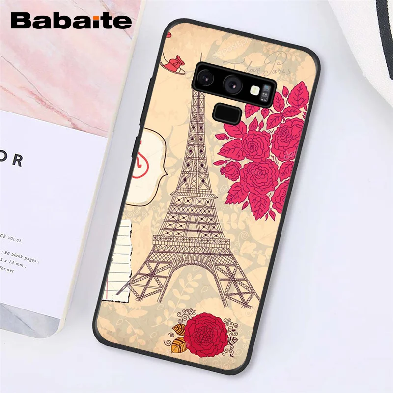 Paris London Eiffel Tower New york Lover Autumn Maple 
