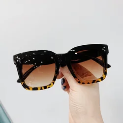 Vintage Inspired Oversized Square Sunglasses - Retro Black Designer Eyewear (Other)