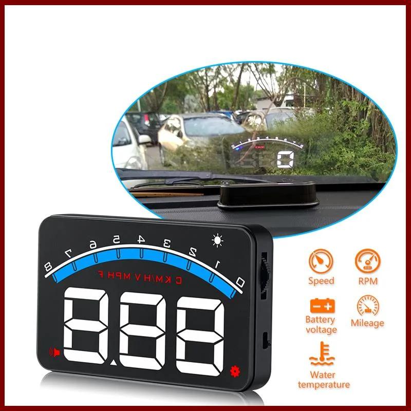OHANEE M6 3.5 ġ   ũ  OBD2 EUOBD ڵ   ÷ ӵ RPM  HUD ÷ ڵ