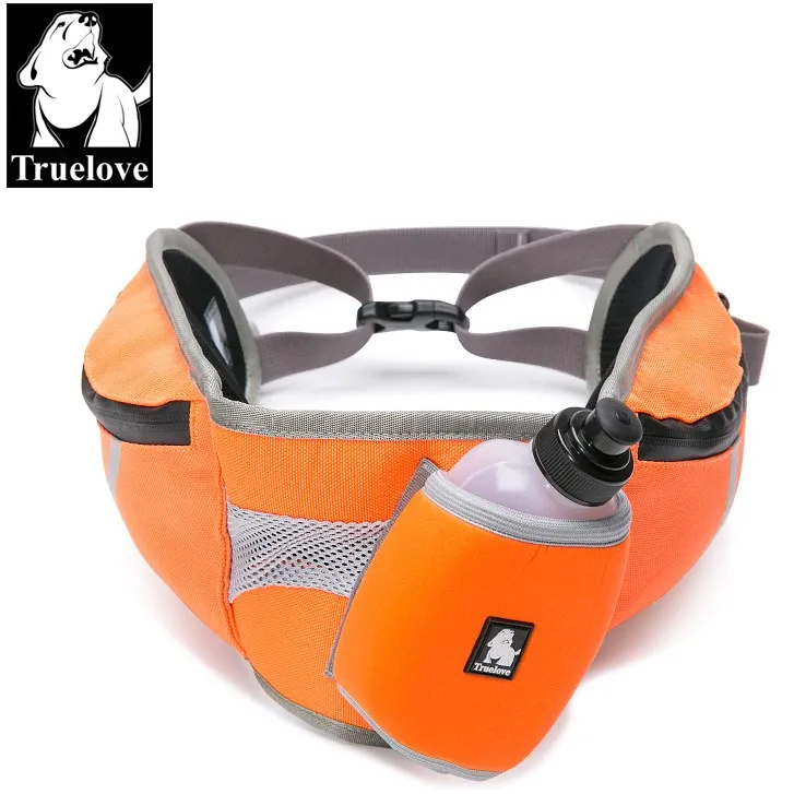ORANGE Truelove многофункциональная поясная сумка с собачьей бутылкой для воды на открытом воздухе светоотражающая полоска портативный рюкзак товары для животных TLB2151 - Цвет: ORANGE