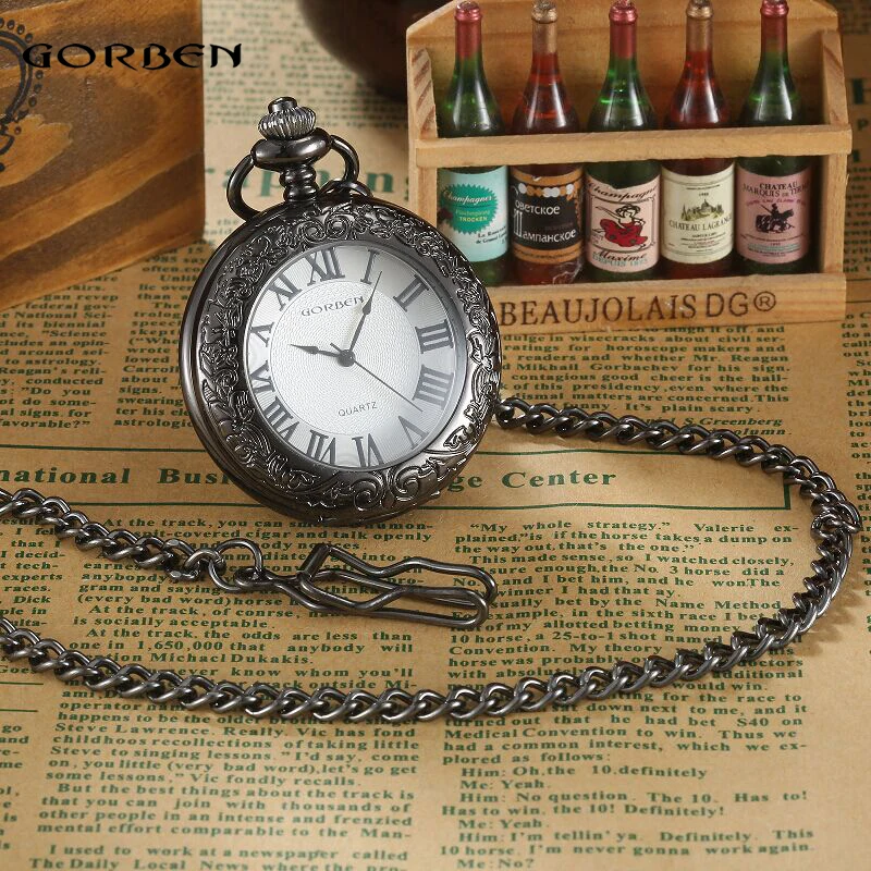 GORBEN-Black-Carving-Roman-Numberls-pocket-watch-Men-Waist-Chain-Sculpture-FOB-Vintage-Quartz-Women-Relogio (2)