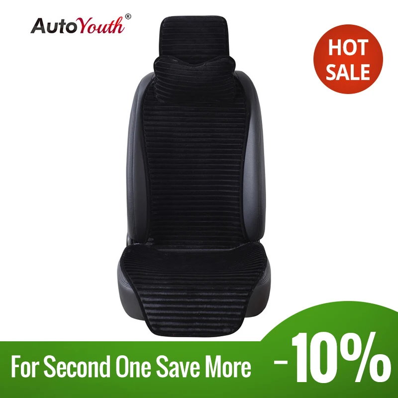 Autoyouth 1Pc Coprisedili Per Automobili Moda Invernale Nano Velvet Coprisedili Per Auto Coprisedili Per Ford Focus 2 Peugeot 307