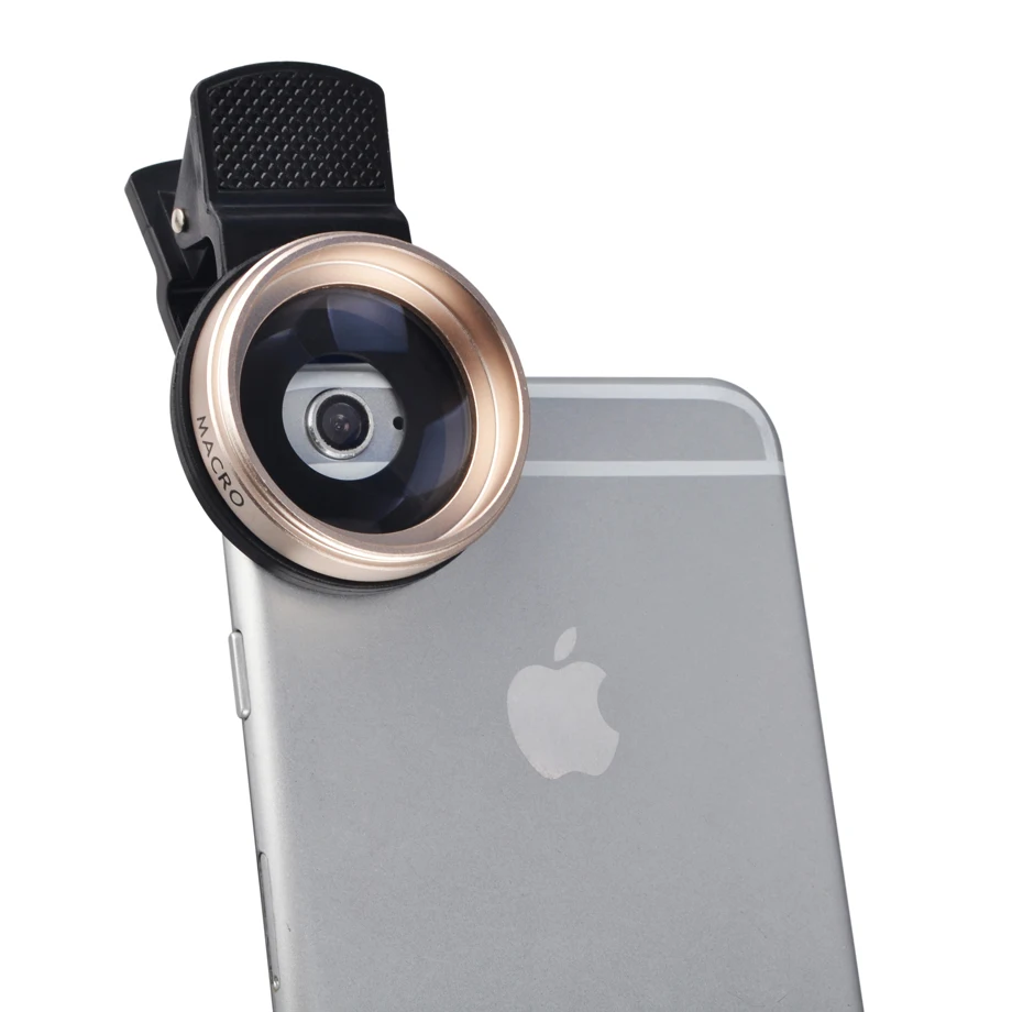 Для iPhone5 5S 6 6s 7 8 Plus мобильный камера Lentes Kit 2 в 1 профессиональный HD 37 мм 0.45X супер широкоугольный объектив 12.5X макрообъектив
