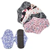 Small Large Medium Washable Sanitary Pads Night Daily Heavy Flow Panty Liner Bamboo Charcoal Reusable Menstrual Pads ► Photo 1/6