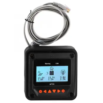 

MPPT Power Inverter Solar Panel Charge Controller 4215BN + MT50 + PC Cable 12V/24V 40A Energy Controller