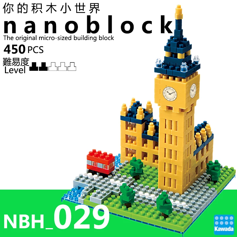 Nanoblock Big Ben Sights To See Series 