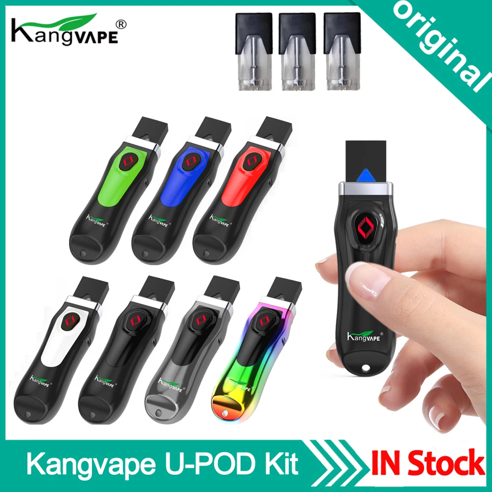 Оригинальный набор для вейпа kangvape с регулируемым аккумулятором 650 мАч картридж