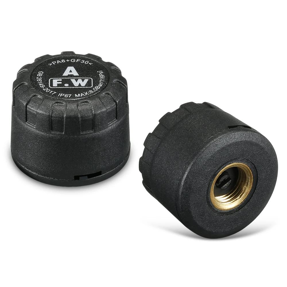 

Zeepin M1 2PCS External Sensors Motor TPMS Bluetooth APP Mode Real-time IP67 for Motorcycles Tire Pressure Monitoring System New