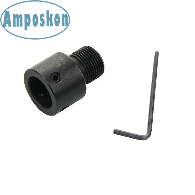 US $7.18 1 Sets New Hot High Quality Tactical M14 x 1 LH AKSKS Thread Adaptor Hunting Accessories AR15 Gun 