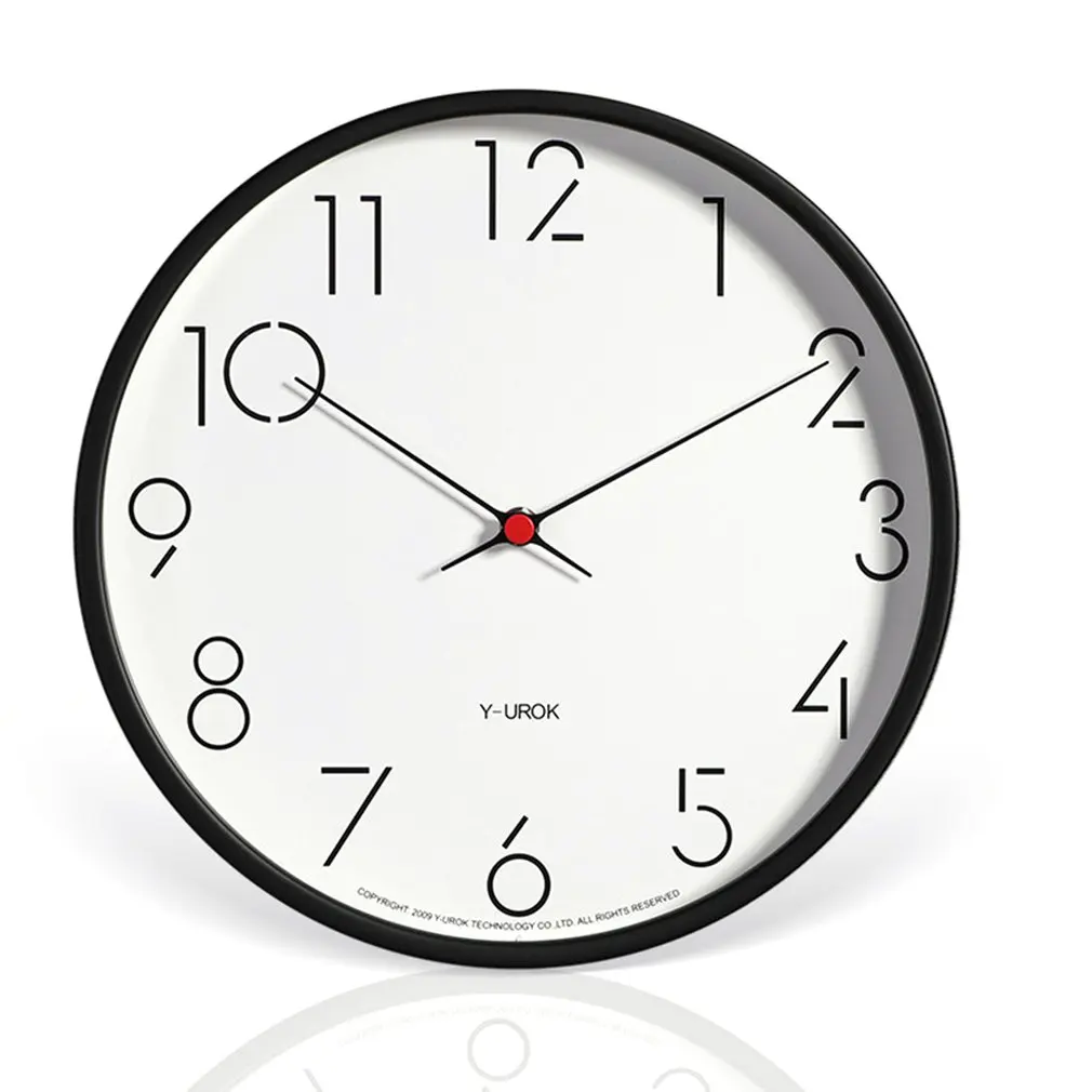 Креативные настенные часы простые бесшумные кварцевые модные индивидуальные