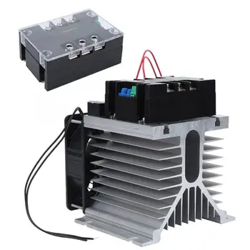 

3-Phase Motor Soft Start Module Controller Brass Bottom Relay TSR-100WA-R1(10KW) motor regulator