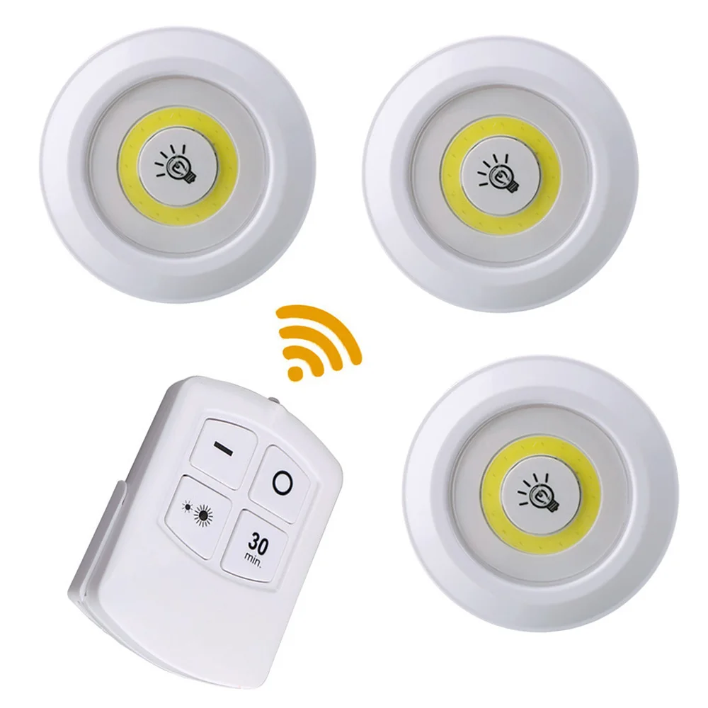 Lights Remote Control Color Kitchen  Wireless Remote Control Cabinet Lights  - 3w - Aliexpress