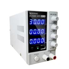 

DC power supply 30V 10A 4-Digital LED Digital Lab Source Stabilized adjustable power supply Voltage Regulator Switch or Laborato