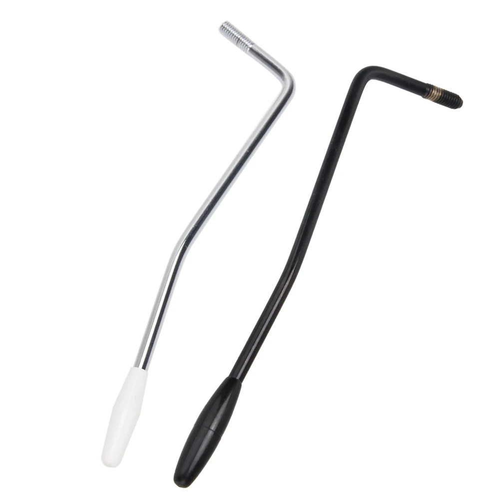 5MM/6MM Electric Guitar Handle Instrument Pick For Fender & Squier Strat 5mm Black/White Tip Guitar Tremolo Arm Whammy Bar