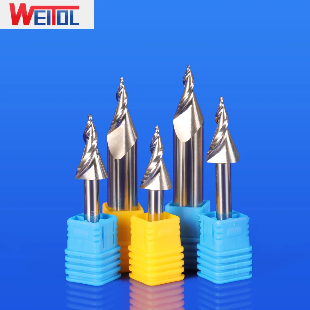 Weitol 1 шт. мини фреза слова Гравировальный Бит Фрезерный резак ЧПУ инструменты фрезы для акрила