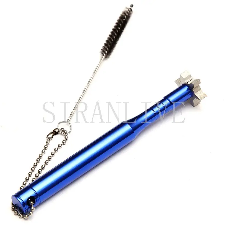 Golf Club Brush and 6 Heads Golf Club Groove Sharpener.Perfect Gift for Golfers-Practical Sharp and Clean Kits for All Golf Iro
