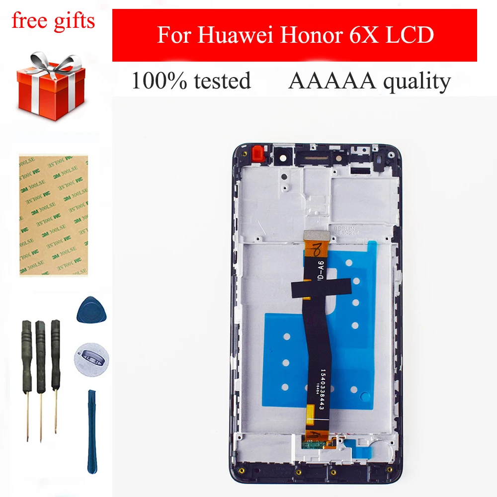 Для Huawei Honor 6X BLN L24 AL10 L21 ЖК дисплей модуль + сенсорный экран дигитайзер сенсор