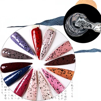 

FRANCHESKA Egg Nail Polish Glue 8ml Nail Art EggShell Gel Glue Quail Egg Shell Glue Spot Nail Polish Gel Nail Art Accessories