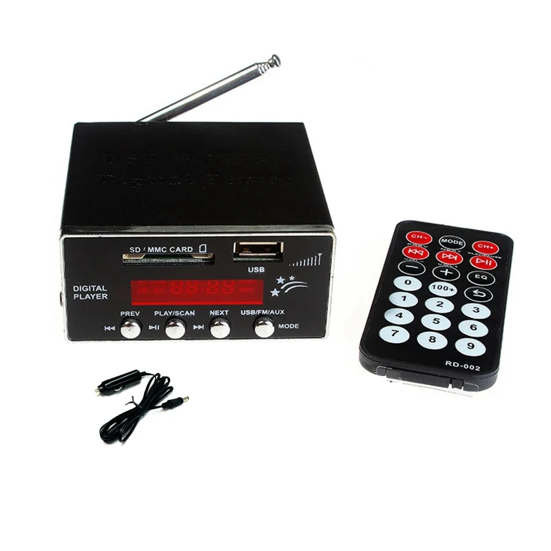 Карточный проигрыватель формата USB/SD/FM/MP3 с отключением памяти цифровой U-диск |