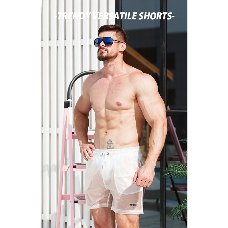 

New Transparent Sunga Mens Swim Briefs Beach Shorts Trend Swimwear Men Swimsuit Swimming Trunks Sexy Mayo Sungas De Praia Homens