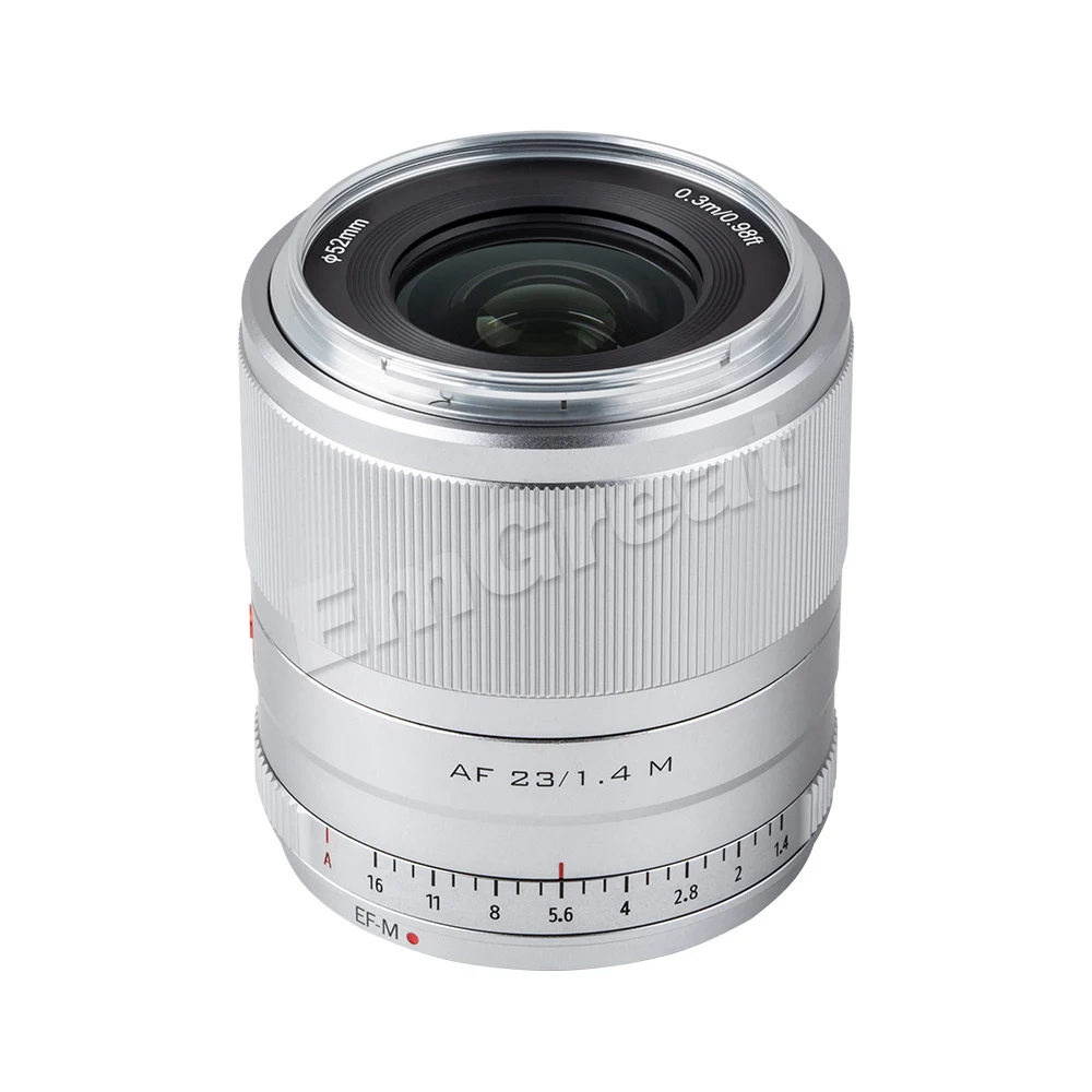 US $299.00 Viltrox 23mm F14 Auto Focus Prime Lens APSC For Canon EOS MMount Mirrorless Camera Canon EOS M Cameras M5 M6 Mark II M200 M50