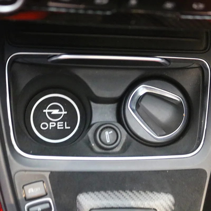 

3D Car Water Cup Bottle Holder Anti-slip Pad Mat Silica Gel For OPEL Corsa Insignia Astra Antara Meriva Zafira Accessories