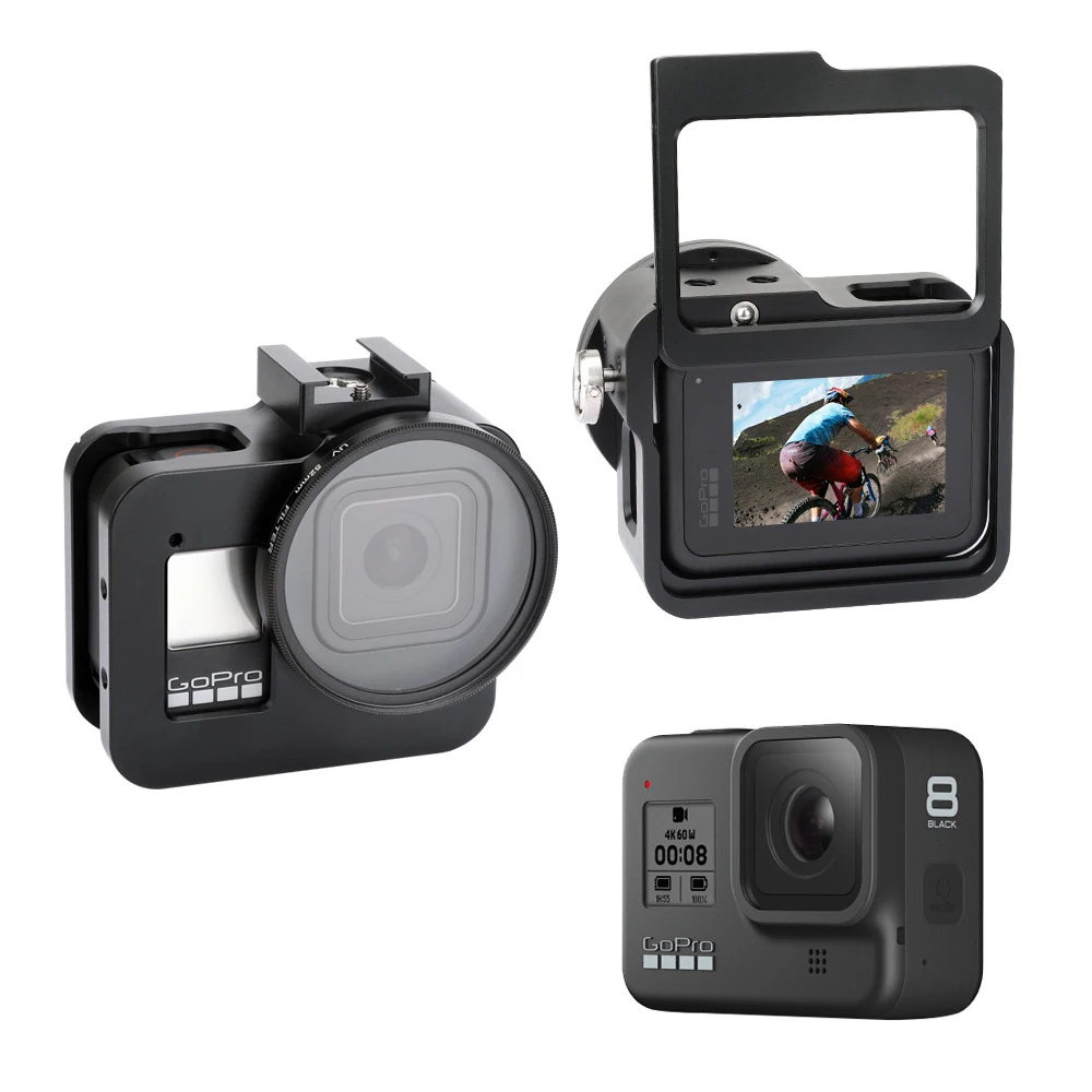 gopro hero 8 hero8 preto para ir pro câmera acessórios