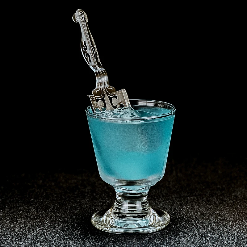 100-200 мл бокал Absinthe стеклянная водка коктейльный винный стеклянный стакан чашка слоновая кость ложка специальная чашка виски для бара, для бармена кружка из стекла