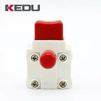

KEDU HY37 HY37B 125/ 250V 17/12A Lock OFF Button Dustproof Trigger Switch for Hand-Held Electric Tools and Mower Garden Tools