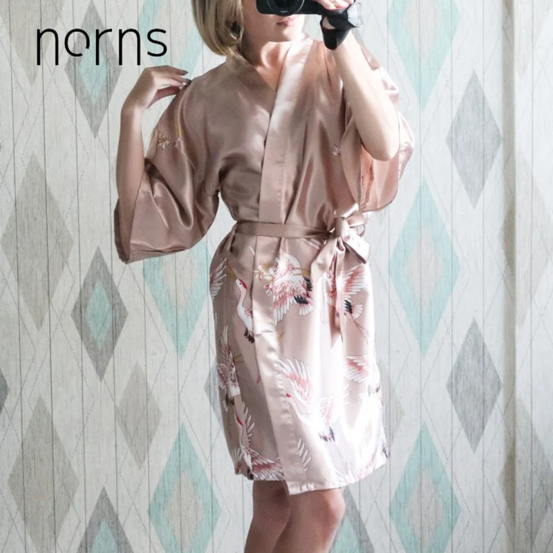 Norns camisola de seda com estampa de