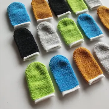 

Full Touch Screen Game Fingertips Sweat-proof Anti-static Mobile Phone Tablet Finger Sleeve Gloves