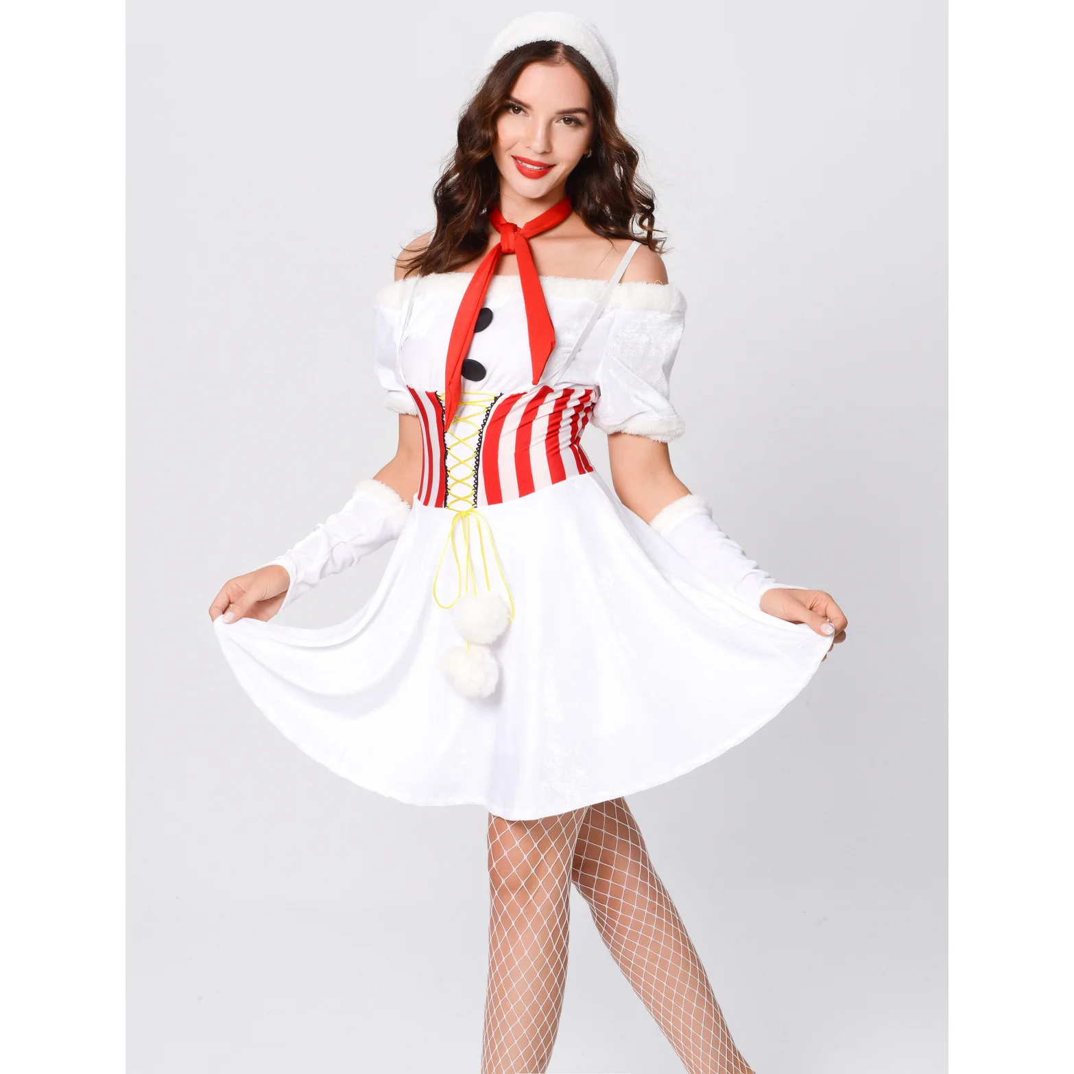 

2020 Christmas costumes Christmas stage costumes role-playing Chirstmas party suits Christmas Dress Christmas Cosplay Suits