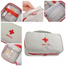 Аптечка первой помощи, пустая большая аптечка, медицинская коробка, портативная, для путешествий, кемпинга, выживания, медицинская сумка, большая емкость для дома
