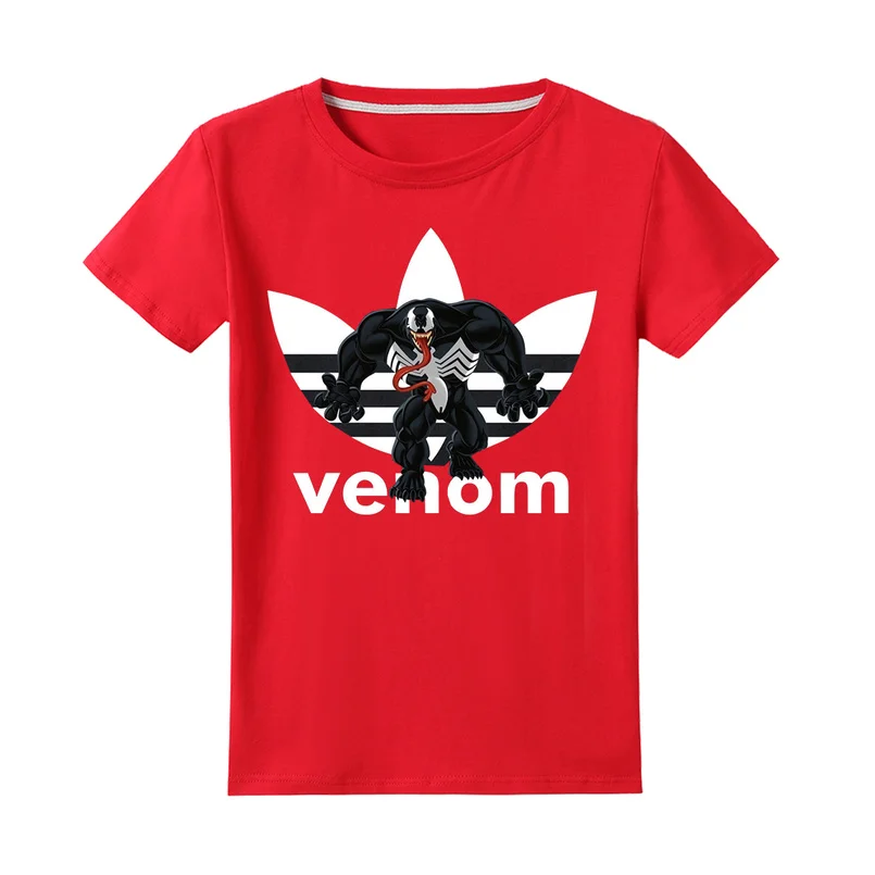 Веном Бэтмен Человек-паук Железный человек Супермен Капитан Америка Зимний Солдат Marvel Детские футболки Мстители Костюм комиксы супергерой