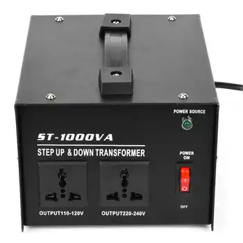 

1000W -1000VA 60Hz 110V to 220V Single Phase Voltage Converter Transformer