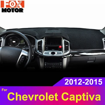 

Xukey For Chevrolet Captiva 2012 - 2015 Dashmat Dashboard Cover Dash Cover Mat Pad Sun Shade Dash Board Cover Carpet