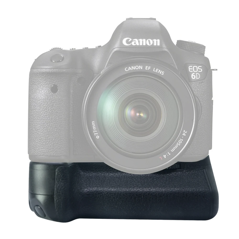 Mcoplu BG-6D Вертикальная Батарейная ручка держатель для Canon 6D DSLR камера Замена BG-E13 работать с LP-E6 батарея