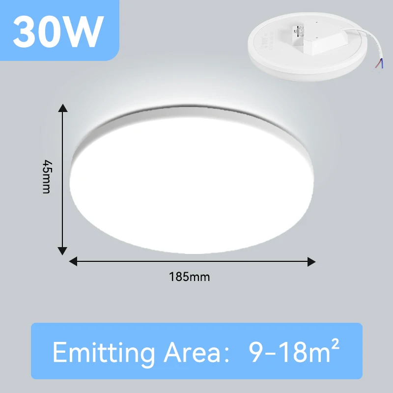 Led Ceiling Lights Ultra Thin LED Ceiling Lamps Modern Panel Light 30W 50W 72W Living Room Bedroom Kitchen Surface Mount Fixture recessed ceiling lights Ceiling Lights