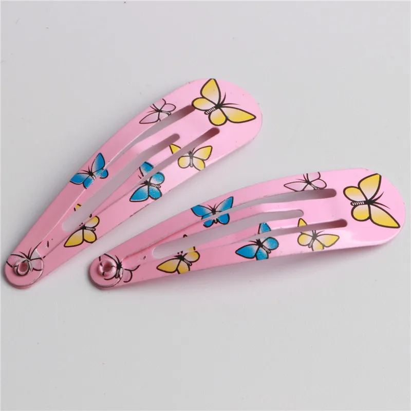 20/40 Pcs/Lot Hair Clips Candy Color Dripping Hair Clip Princess Barrette Korean Hairclip Cartoon Headdress Hairpins for Girls