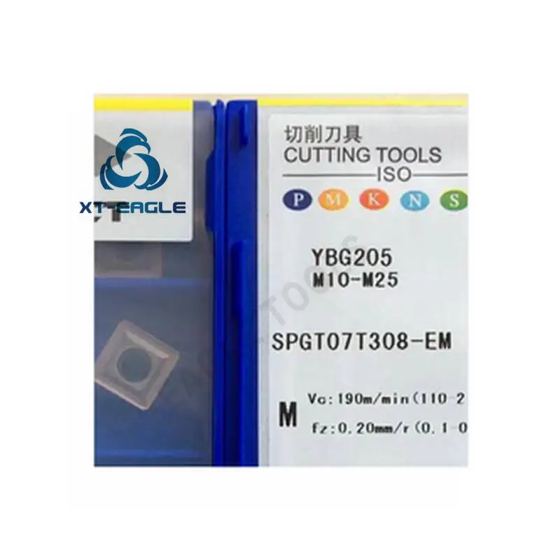 SPGT07T308-EM YBG212 SPGT07T308-EM YBG205! бренд CNC лезвие