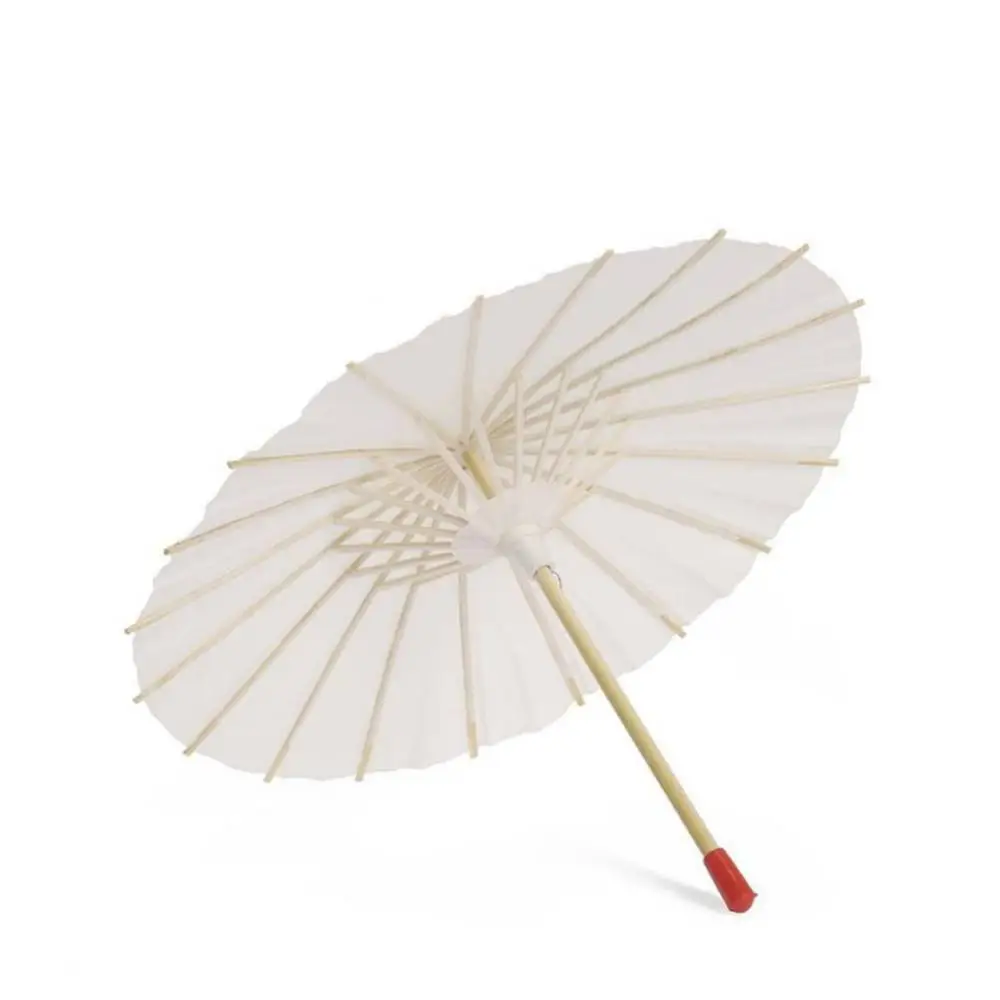 Chinese Rain Umbrella Bamboo Paper Umbrella DIY Wedding Decor Photo Shoot Parasol Dance Props