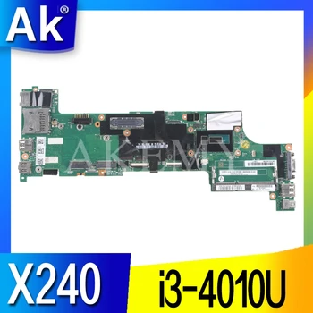

SAMXINNO For Lenovo ThinkPad X240 Laotop Mainboard VIUX1 NM-A091 X240 Motherboard with i3-4010U CPU