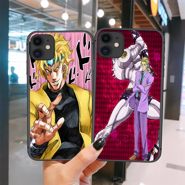 Силиконовый чехол для телефона JoJos Bizarre Adventure Anime iPhone 11 12Pro Max XR XS MAX 5 6 7 8Plus SE2020 |
