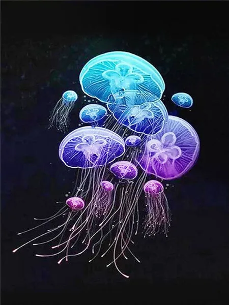 Huacan 5d Diyダイヤモンド絵画 クラゲ ラインストーン刺animal モザイク インテリアデザイン Diamond Painting Cross Stitch Aliexpress Huacan 5d Diyダイヤモンド絵画 クラゲ ラインストーン刺animal モザイク インテリアデザイン Diamond Painting Cross Stitch Aliexpress