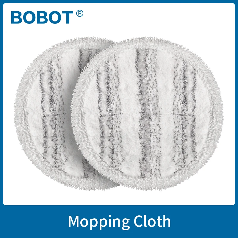 1 пар/упак. тряпки из микрофибры для мытья пола Bobot Mop Mini моющиеся и многоразовые